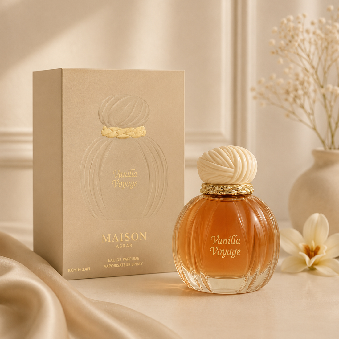 Perfume Fragrance Essence - Vanilla Voyage 100ml Oriental Sweet Unisex
