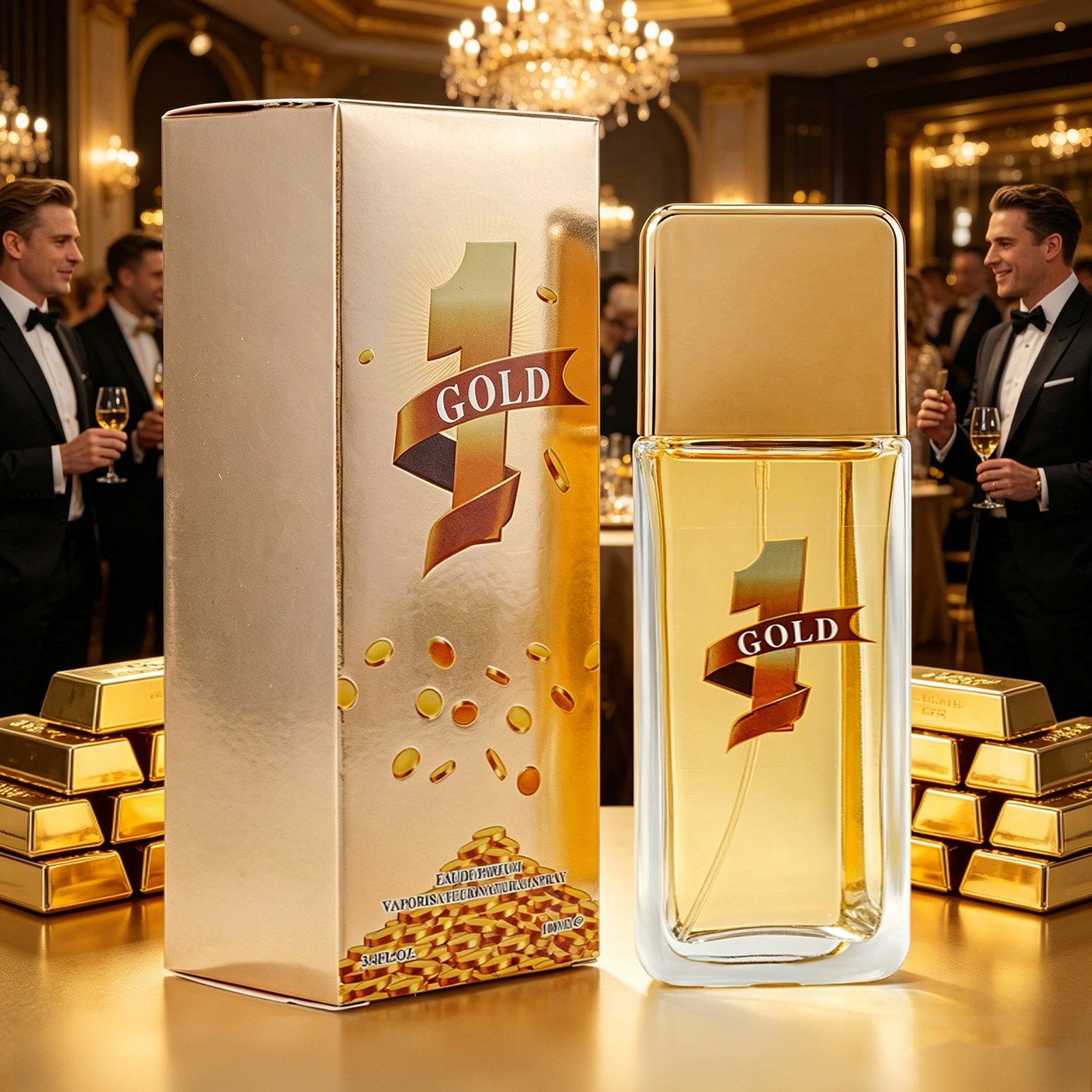 Perfume The Fragrance - 1 GOLD 100ml Men's Perfume EDP