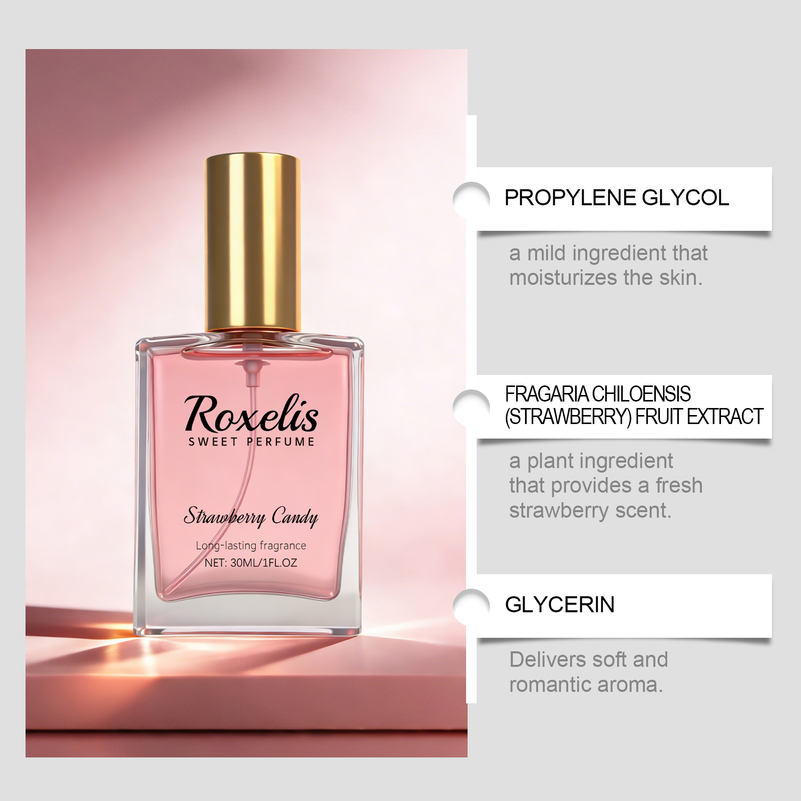Strawberry Candy Sweet Fragran - Perfume The Fragrance のレビューと価格