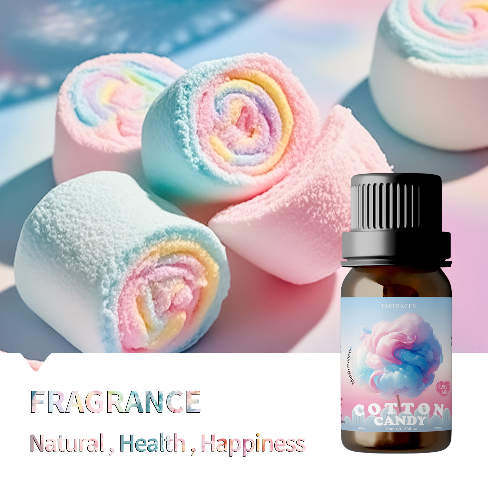 10ml Marshmallow/Cotton Candy  - Perfume Fragrance Essence のレビューと価格