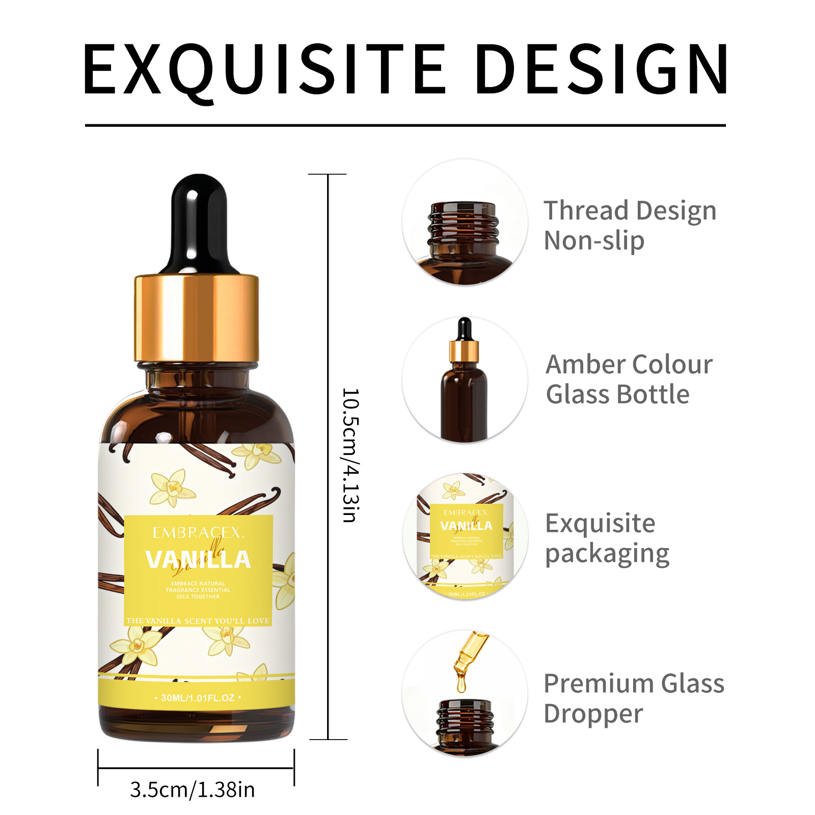 30ml Vanilla Essential Oil Per - Perfume Fragrance Essence のレビューと価格