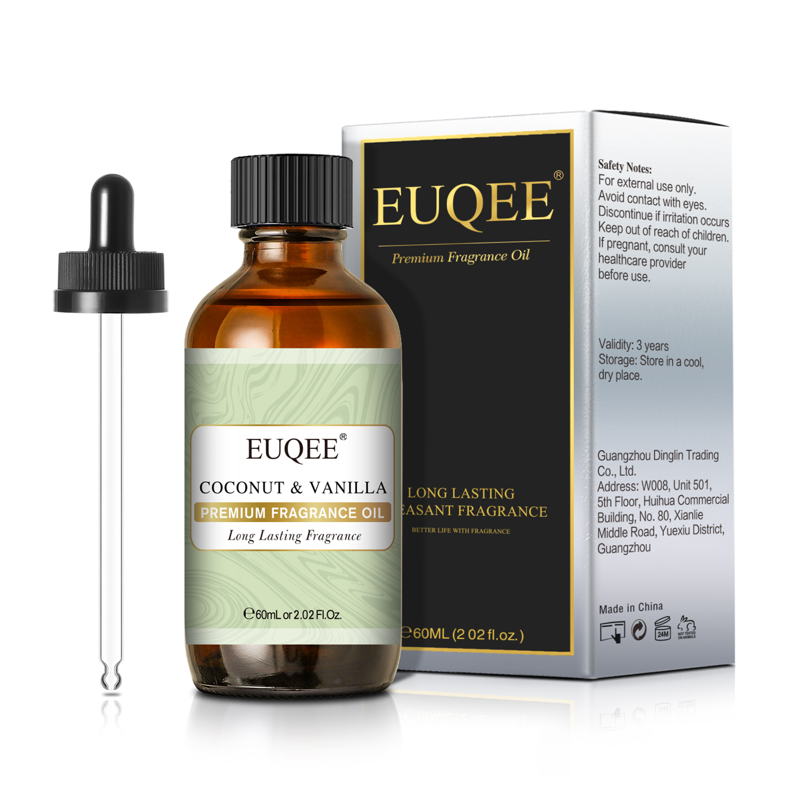 EUQEE 60ML Premium Fragrance O - Perfume Fragrance Essence のレビューと価格