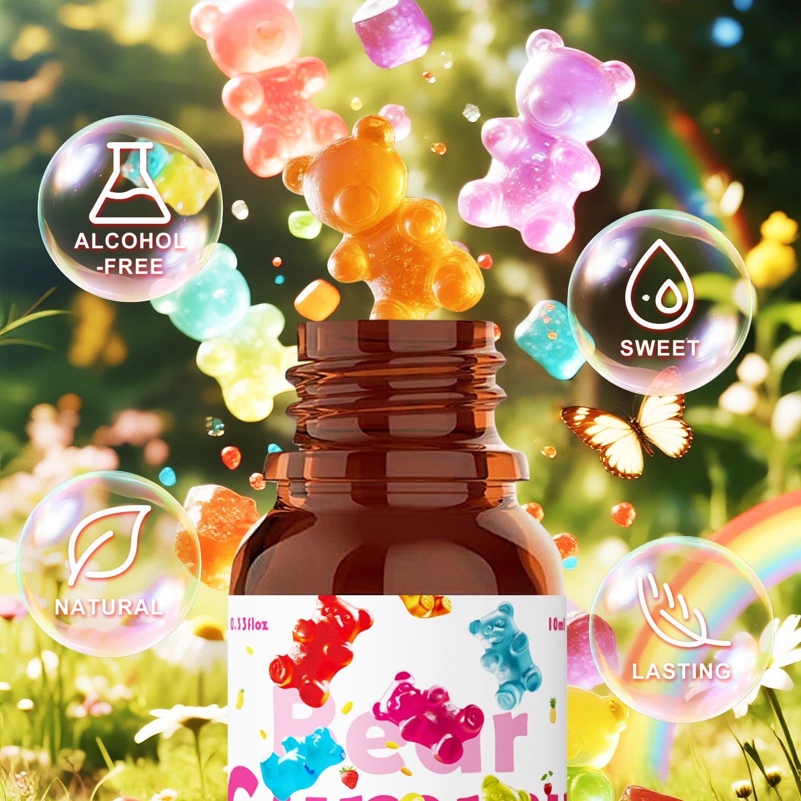 10ml Gummy Bear Fragrance Oil  - Perfume Fragrance Essence のレビューと価格