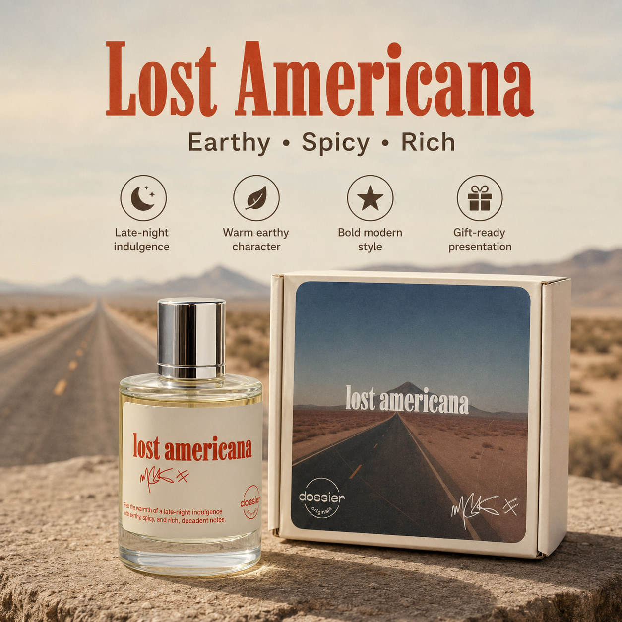 Dossier Originals - Lost Ameri - Perfume The Fragrance のレビューと価格
