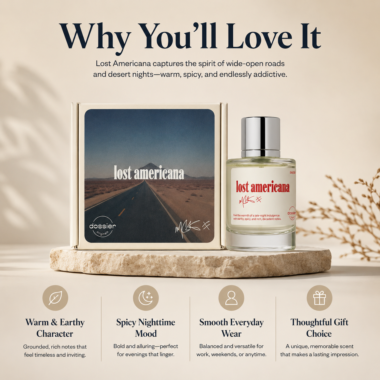 Dossier Originals - Lost Ameri - Perfume The Fragrance のレビューと価格