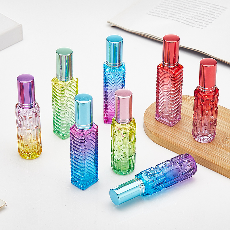 1Pcs 10ml Colorful Square Glas - Perfume Fragrance One のレビューと価格