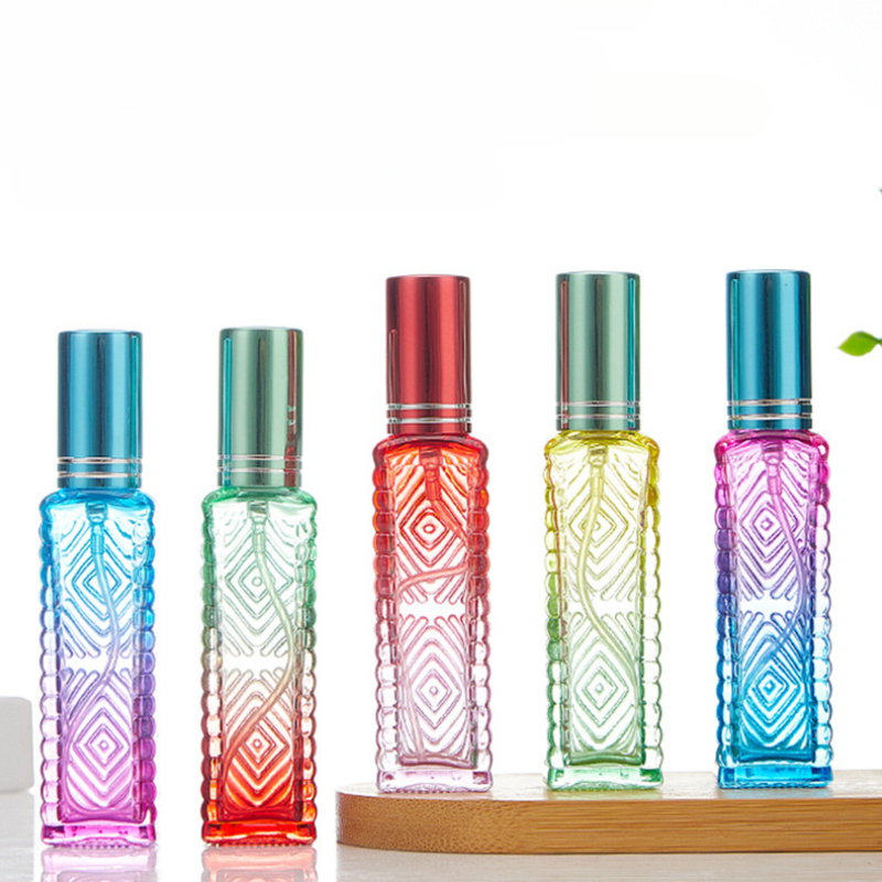 1Pcs 10ml Colorful Square Glas - Perfume Fragrance One のレビューと価格