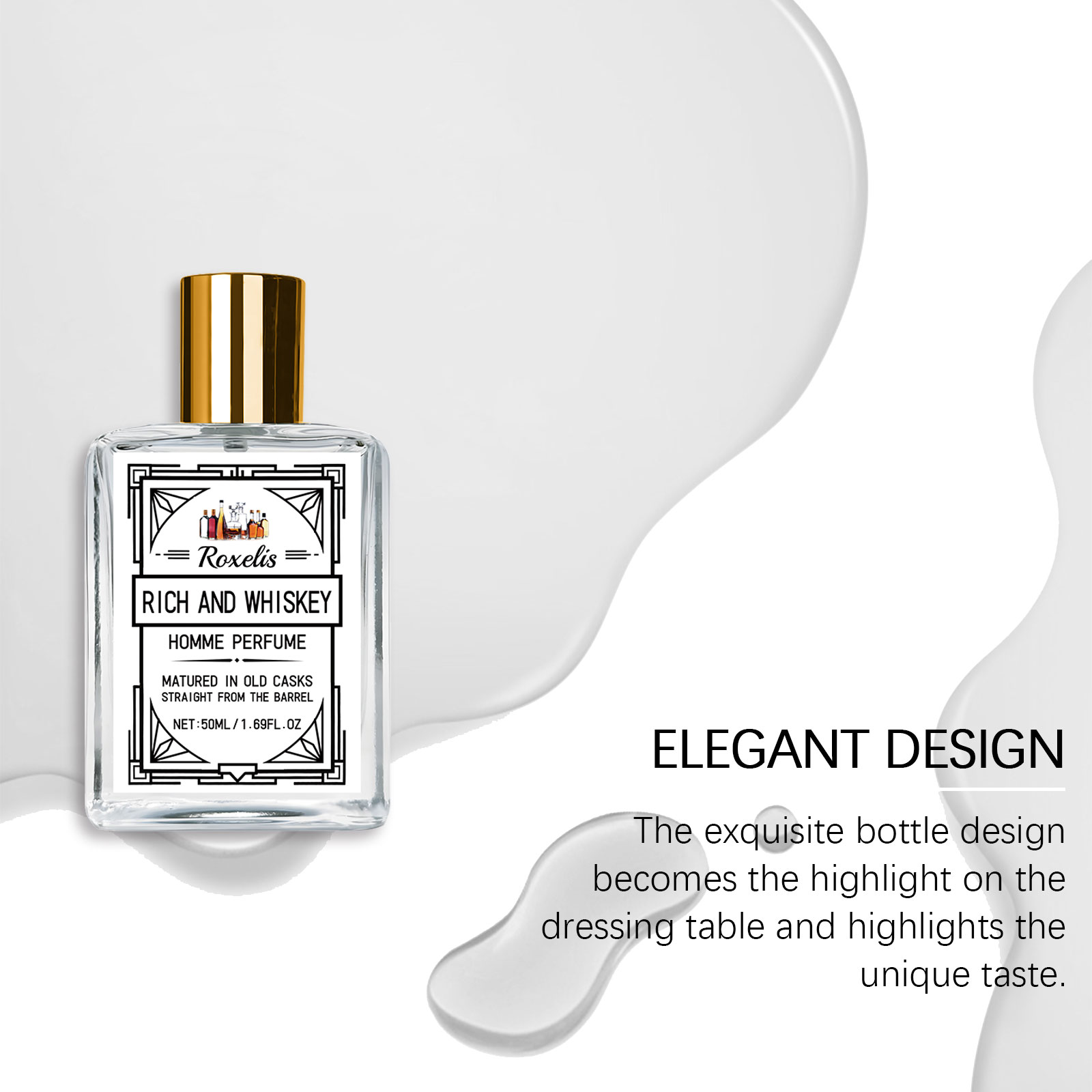 Roxelis 50ml Charm Whisky Men' - Perfume The Fragrance のレビューと価格